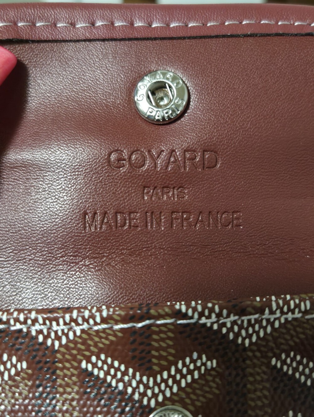 New Mini A Style Burgundy Tote Bag - Picture 8 of 12